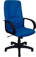 Офисное кресло Office Lab standart-1371 ЭК Эко кожа синяя