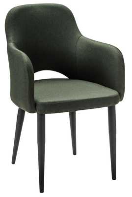 Кресло  Кресло Ledger темно-зеленый/черный