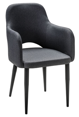 Кресло  Кресло Ledger темно-серый/черный