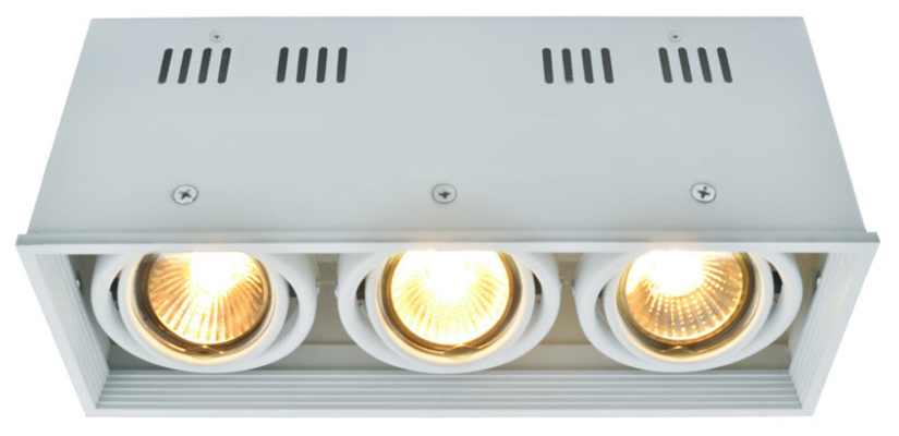 Накладной светильник Cardani A5942PL-3WH
