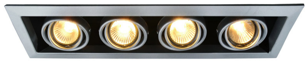 Встраиваемый светильник Cardani A5941PL-4SI