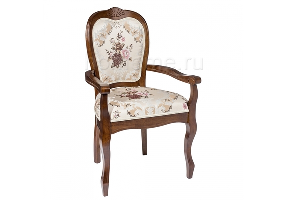 Кресло Prinsvang коричневый/кремовый (1618)