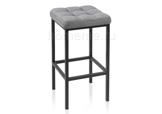 Барный стул Лофт Ткань Канди Грей / Черный Матовый Лофт ткань канди грей / черный матовый 