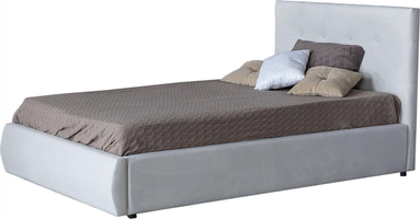 Мягкая кровать Selesta 1200 беж с подъем.механизмом